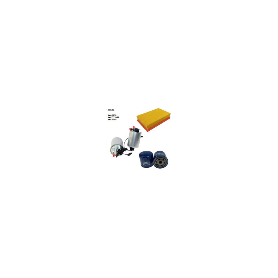 Wesfil FILTER SERVICE KIT NISSAN NAVARA FILTER SERVICE KIT NISSAN - WK40