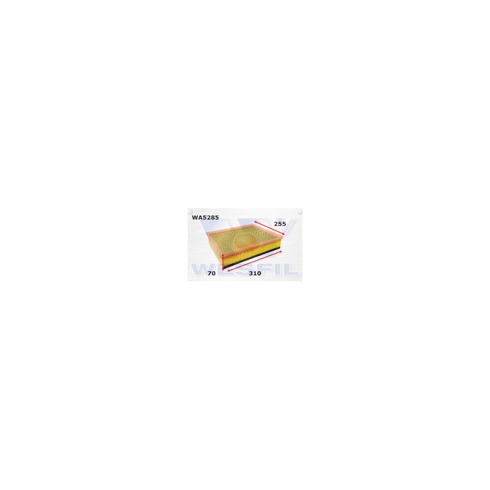 Wesfil WA5285 - AIR FILTER A1829 VW - WA5285