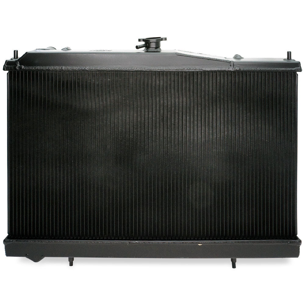 CSF Racing 2-Row 42mm Race Spec Aluminium Radiator - Black for Nissan Skyline R33 GTS/GT-R (RB25/RB26)