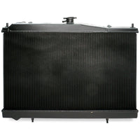 CSF Racing 2-Row 42mm Race Spec Aluminium Radiator - Black for Nissan Skyline R33 GTS/GT-R (RB25/RB26)