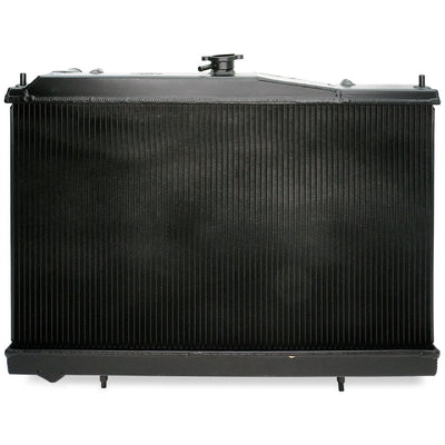 CSF Racing 2-Row 42mm Race Spec Aluminium Radiator - Black for Nissan Skyline R33 GTS/GT-R (RB25/RB26)