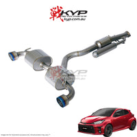 HKS Super Turbo Muffler Ti Titanium Exhaust System - GR Yaris GXPA16