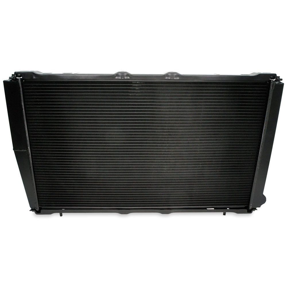CSF Racing 2-Row 42mm Race Spec Aluminium Radiator - Black for Subaru WRX/STI GC8 94-00