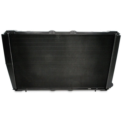 CSF Racing 2-Row 42mm Race Spec Aluminium Radiator - Black for Subaru WRX/STI GC8 94-00