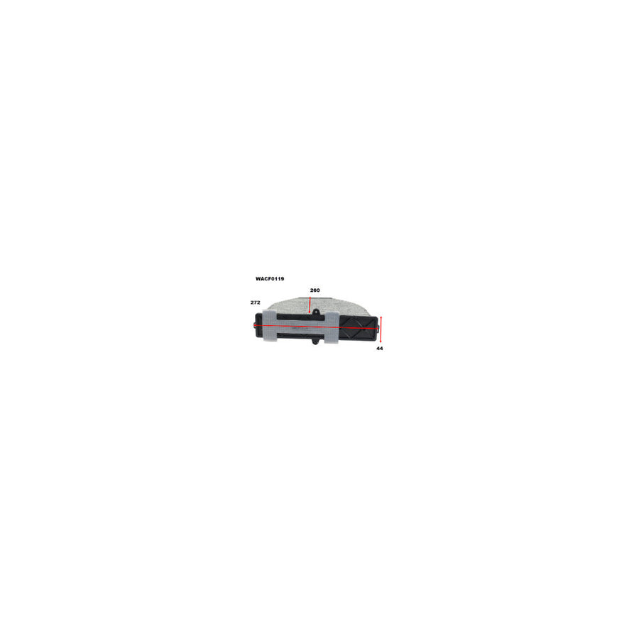 Wesfil CABIN FILTER RCA299C MERCEDESWACF0119