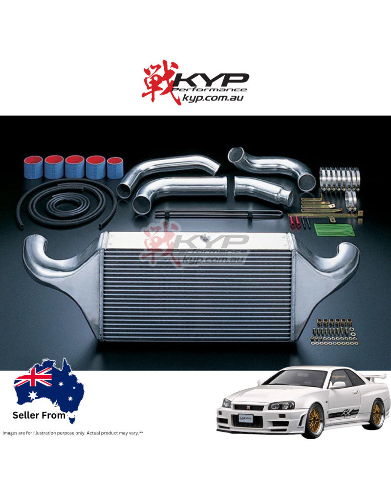 HKS Intercooler Kit R Type Standard Size - NISSAN SKYLINE GTR BNR32 BCNR33 BNR34 95-02 - 13001-AN007