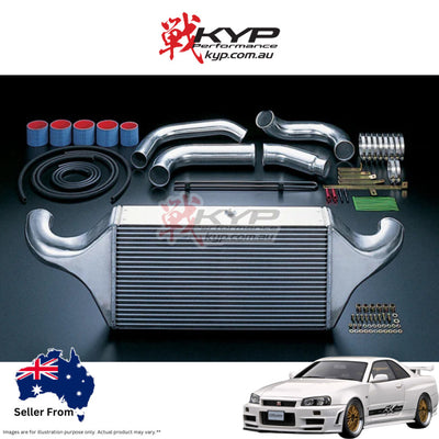 HKS Intercooler Kit R Type Standard Size - NISSAN SKYLINE GTR BNR32 BCNR33 BNR34 95-02 - 13001-AN007