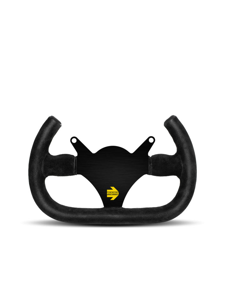 MOMO MOD.101 Black Suede Steering Wheel 290mm - 11150421111R
