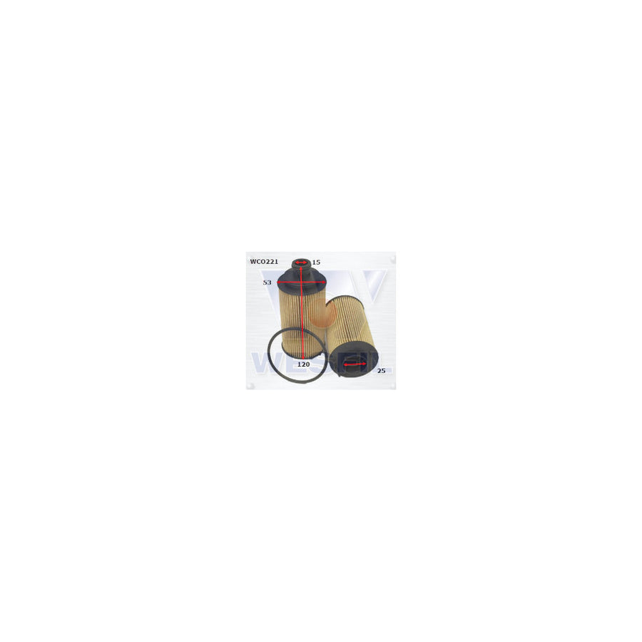 Wesfil OIL FILTER R2856P LDV - WCO221