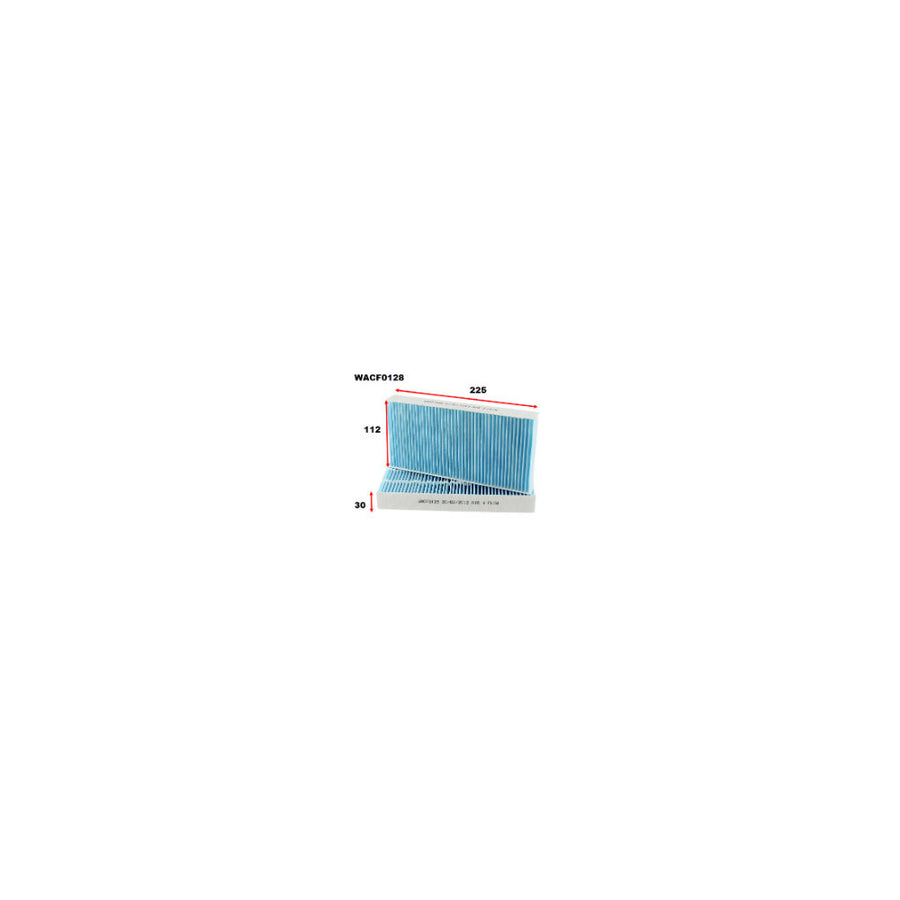 Wesfil CABIN FILTER RCA250P HONDAWACF0128