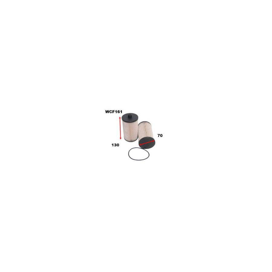 Wesfil DIESEL FUEL FILTER R2710P VW - WCF161