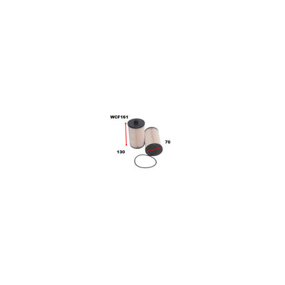 Wesfil DIESEL FUEL FILTER R2710P VW - WCF161