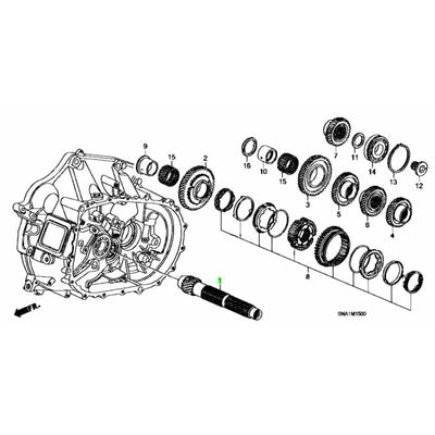 HONDA OEM COUNTERSHAFT FOR K20