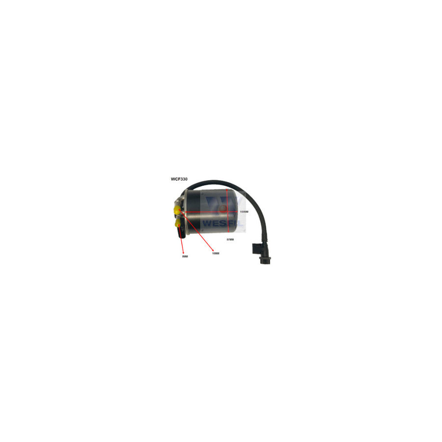 Wesfil DIESEL FUEL FILTER MERCEDES - WCF330