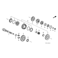 HONDA OEM 52MM B SERIES GEAR BOX CIRCLIP