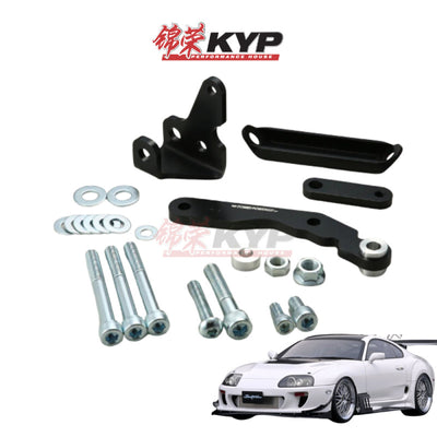 Tomei Alternator Relocation Bracket - JZA80 JZS147 JZS161 2JZ-GTE