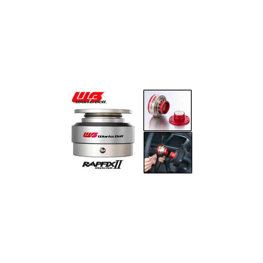 WORKS BELL RAPFIX2 SILVER WB-RAPFIX2-SL