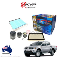 Wesfil FILTER SERVICE KIT MITSUBISHI TRITON FILTER SERVICE KIT MITSUBISHI TRITON 2008-2015 2.5L 4D56T - WK48CAB