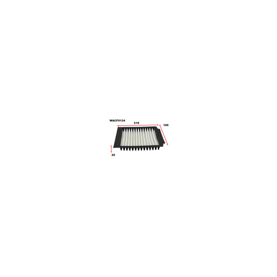 Wesfil CABIN FILTER RCA180P RANGE ROVERWACF0124
