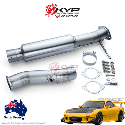 RSE FULL TITANIUM MID PIPE KIT FOR MAZDA RX-7 FD3S 13B RB6100-MZ05A