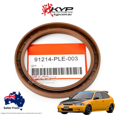 HONDA OEM REAR MAIN SEAL - EF8 EF9 EG6 EK4 EK9 DC2 DA6 DB7 DB8 CIVIC TYPE R