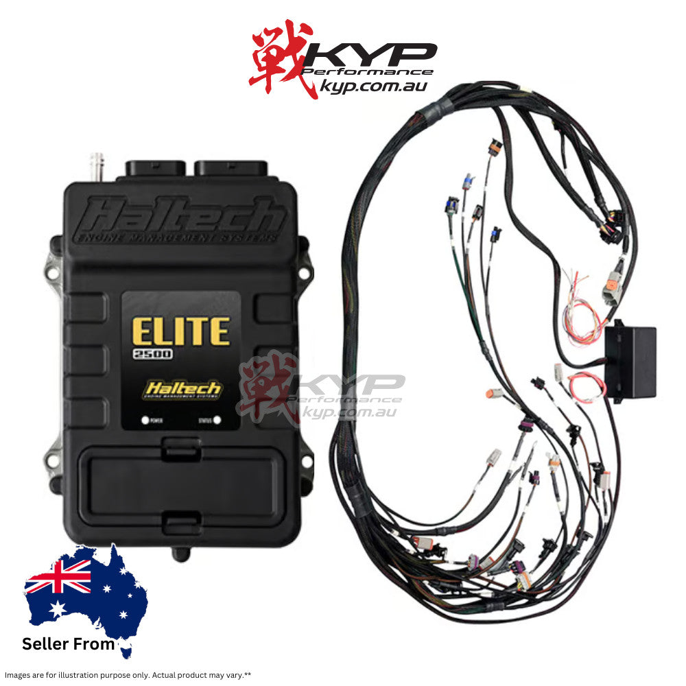 HALTECH Elite 2500 + GM GEN III LS1 & LS6 (DBW Retrofit Ready) Terminated Harness Kit - HT-151362