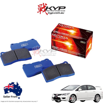 Endless MX72 Plus EP450 Front Brake Pad - Civic Type-R FD2