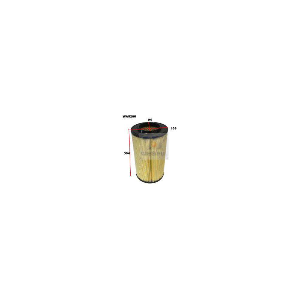 Wesfil AIR FILTER A1862 FIAT - WA5206