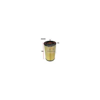 Wesfil AIR FILTER A1862 FIAT - WA5206