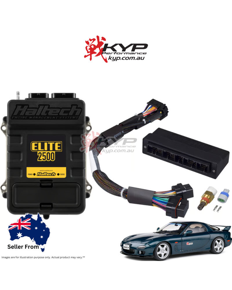 HALTECH Elite 2500 + Mazda RX7 FD3S-S6 Plug 'n' Play Adaptor Harness Kit - HT-151328