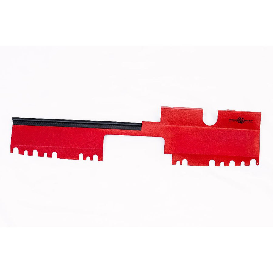 Process West Radiator Cover Red for Subaru WRX/STI VA 15-21 (w/OEM Intake Chute) - PWED03R