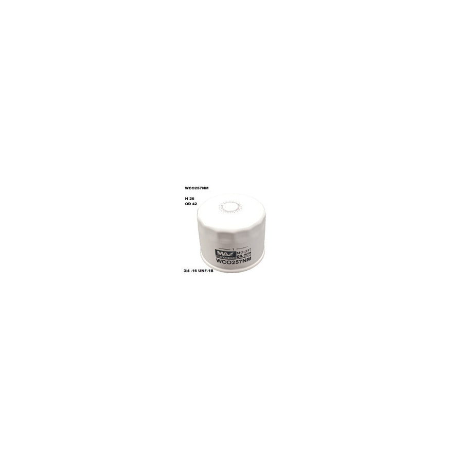 Wesfil OIL FILTER FORD - WCO257NM