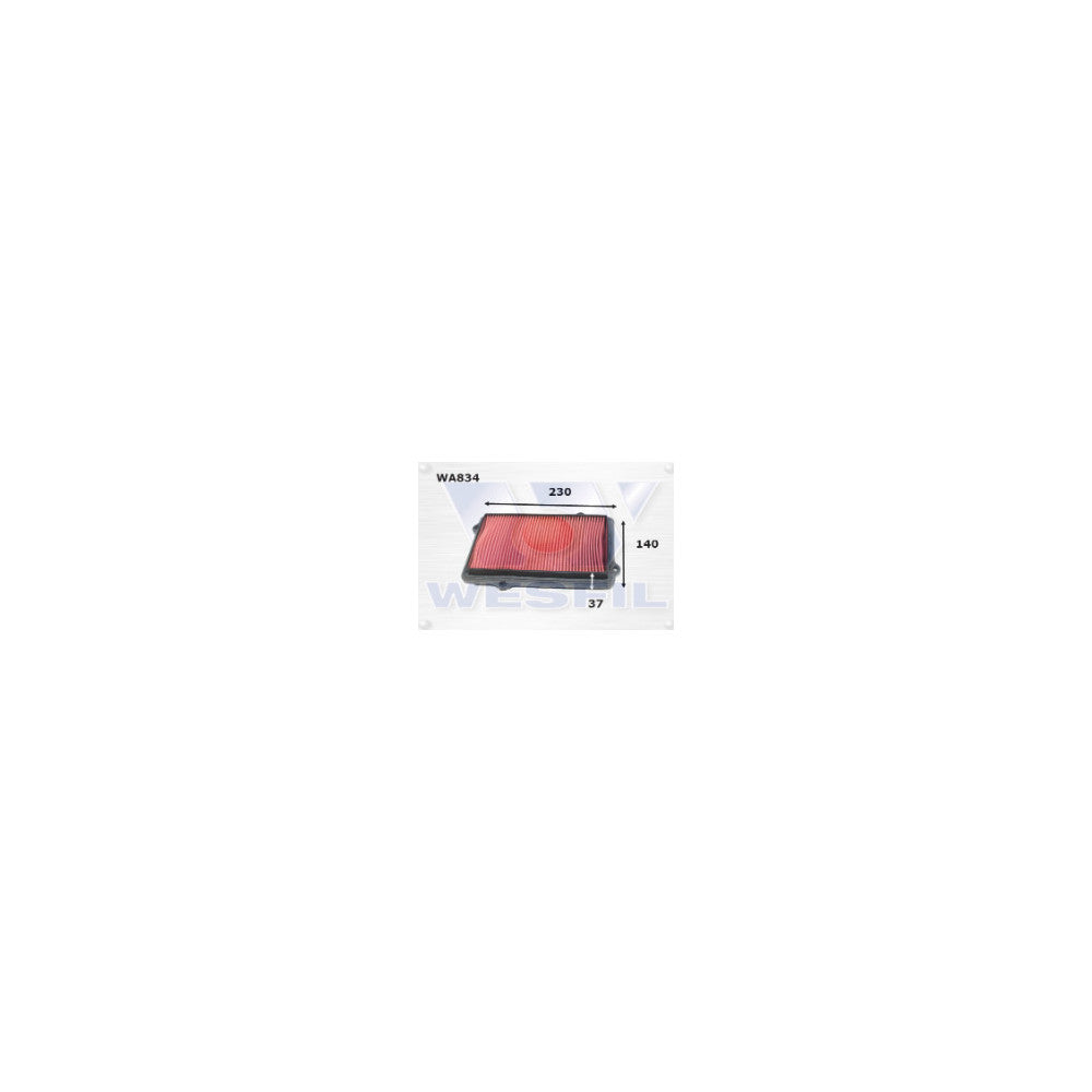 Wesfil AIR FILTER A458 HONDA - WA834