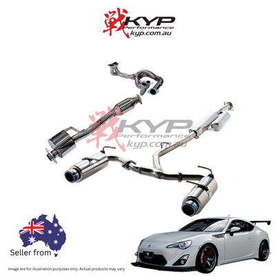 HKS SUPER EXHAUST SYSTEM For TOYOTA 86 ZN6 SUBARU BRZ 32025-AT007