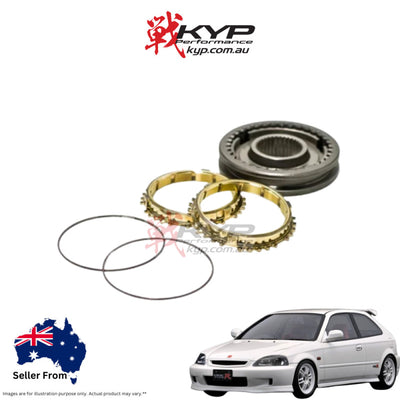 HONDA OEM SYNCHRONIZER (3-4) SLEEVE SET  - EG6 EK4 EK9 DC2 DB7 DB8 CIVIC INTEGRA TYPE-R