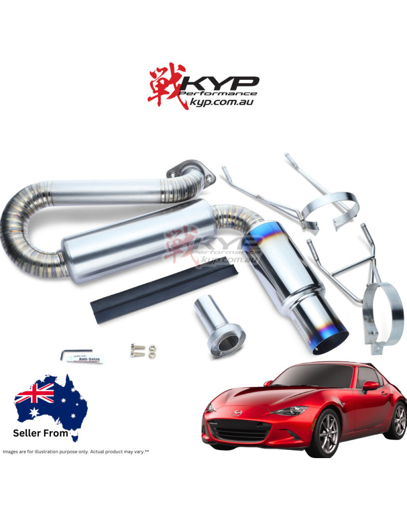 RSE FULL TITANIUM MUFFLER ND ROADSTER MX-5 MAZDA MIATA RB6090-MZ06A