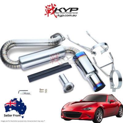 RSE FULL TITANIUM MUFFLER ND ROADSTER MX-5 MAZDA MIATA RB6090-MZ06A