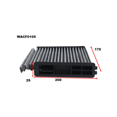 Wesfil CABIN FILTER NISSANWACF0105