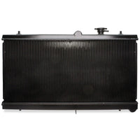 CSF Racing 1-Row 31mm Ultra High Performance Aluminium Radiator - Black for Subaru WRX/STI 01-07