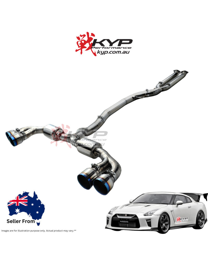 TOMEI TI RACING TITANIUM MUFFLER FOR NISSAN R35 GT-R