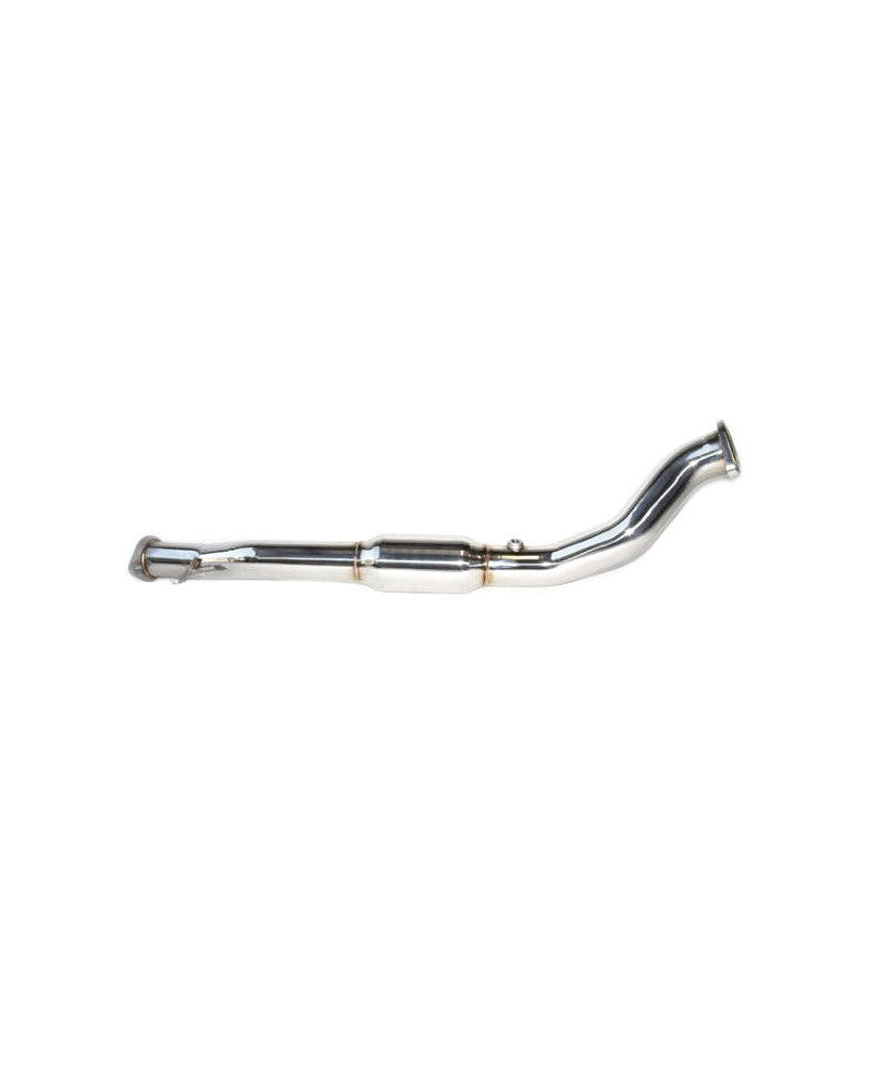 Invidia Q300 Turbo Back Exhaust w/PSR O2 Housing - Straight Cut Black Stainless Tips Mitsubishi Evo X 10 CZ4A EVO10 EVOX
