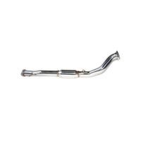 Invidia Q300 Turbo Back Exhaust w/PSR O2 Housing - Straight Cut Black Stainless Tips Mitsubishi Evo X 10 CZ4A EVO10 EVOX
