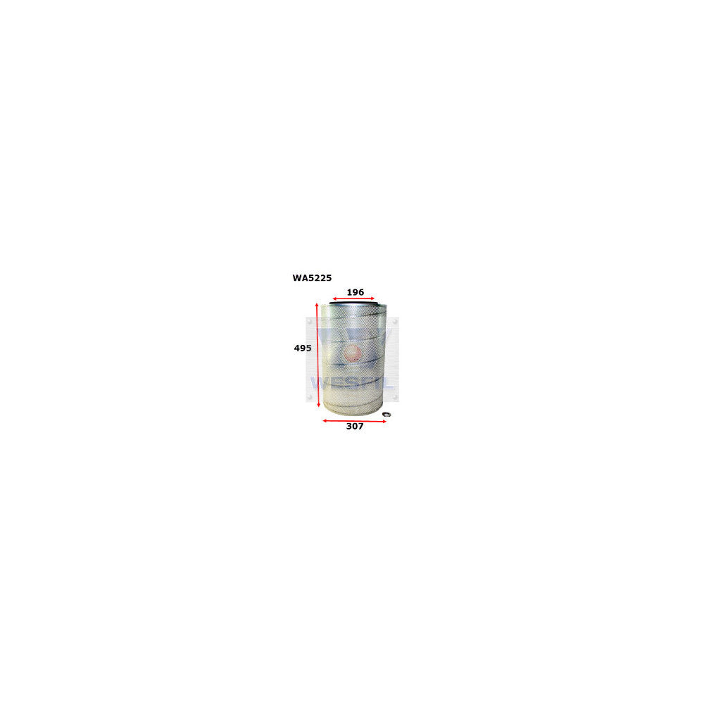Wesfil AIR FILTER HDA5484 ISUZU - WA5225