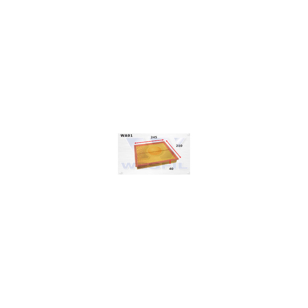 Wesfil AIR FILTER A1300 DAEWOO - WA918