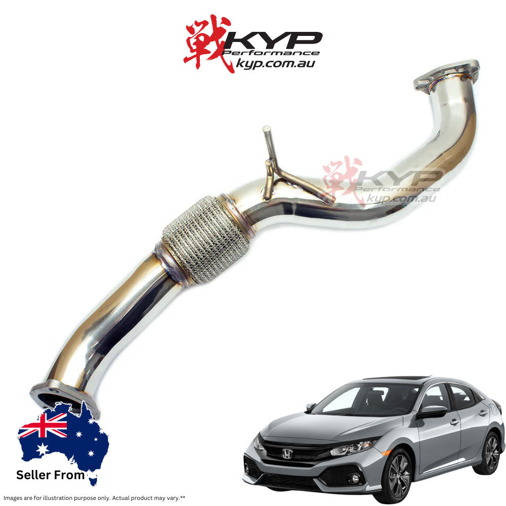 Invidia 70mm Front Pipe Honda Civic Inc RS FC/FK 16-21 (1.5T)