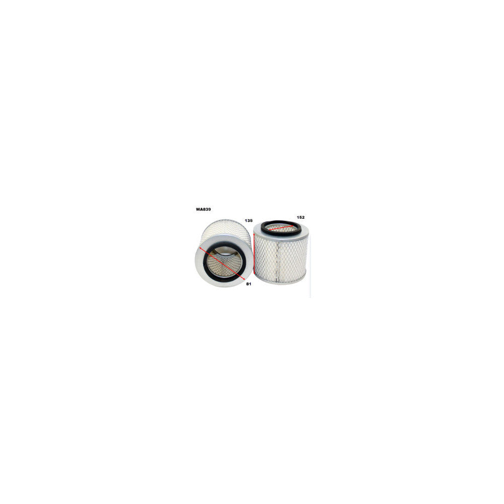 Wesfil AIR FILTER HDA5783 FORD/NISSAN - WA839