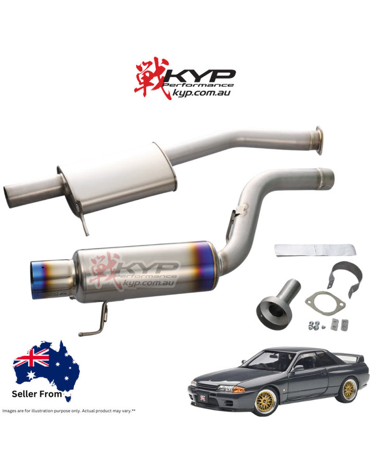 TOMEI Ti SPORTS TITANIUM MUFFLER For SKYLINE GT-R BCNR32 RB26 442001