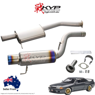 TOMEI Ti SPORTS TITANIUM MUFFLER For SKYLINE GT-R BCNR32 RB26 442001