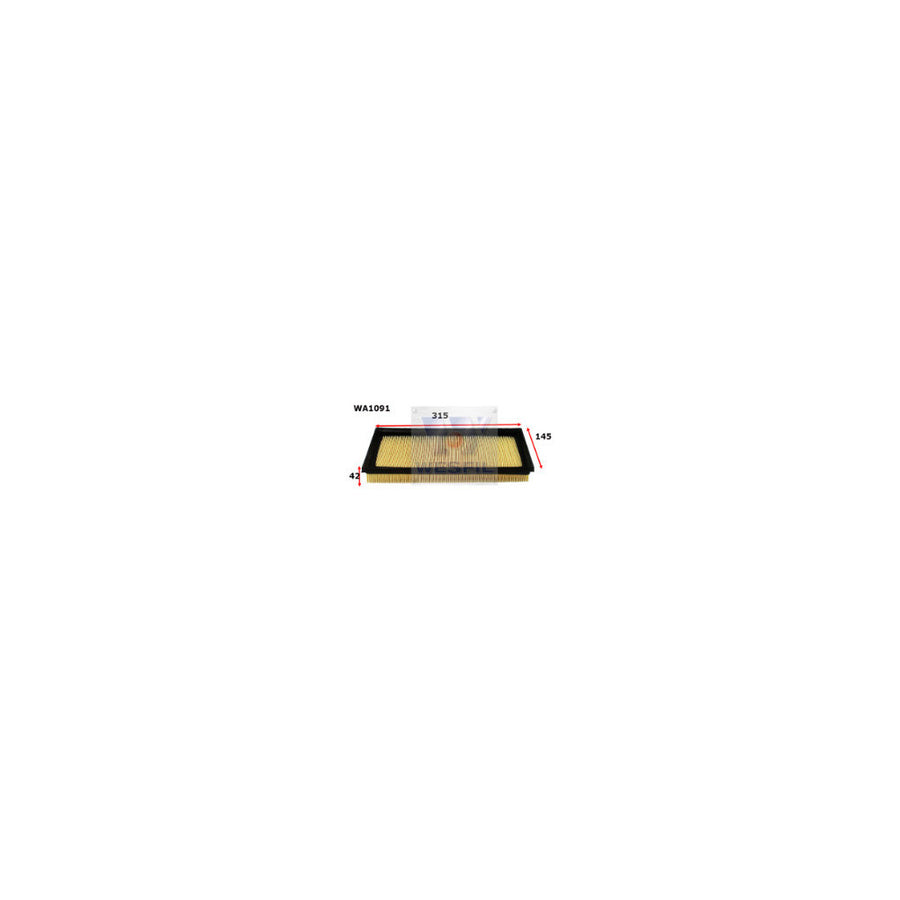 Wesfil AIR FILTER A1453 FORD - WA1091