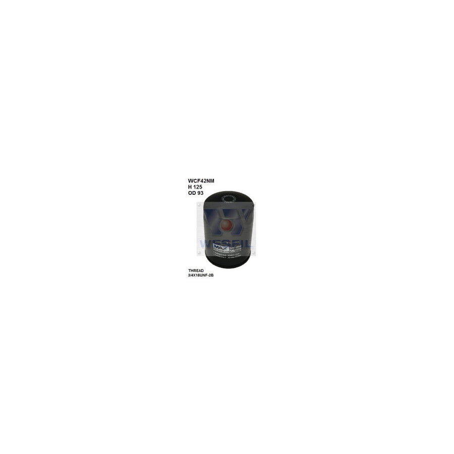 Wesfil DIESEL FUEL FILTER Z784 ISUZU - WCF42NM